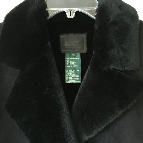 Ralph Lauren Black Label Plush Faux Fur Ja… - Picture 3 of 4